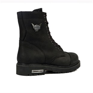 HammerJack 102 18505-G Siyah Dock Step Kadın Bot