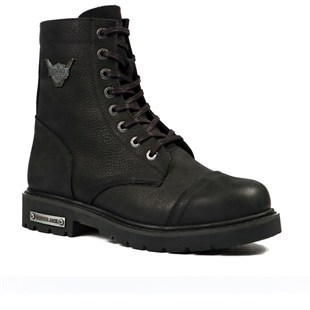 HammerJack 102 18505-G Siyah Dock Step Kadın Bot