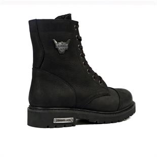 HammerJack 102 18505-G Siyah Dock Step Kadın Bot