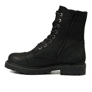 HammerJack 102 18505-G Siyah Dock Step Kadın Bot