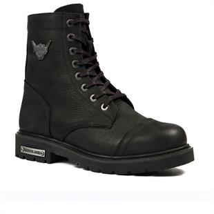 HammerJack 102 18505-M Siyah Dock Step Erkek Bot
