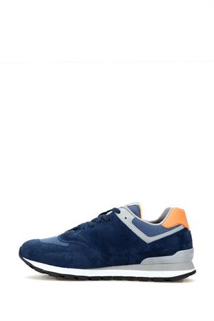 Hammerjack 102 19253-M Koyu İndigo-Turuncu Erkek Spor Ayakkabı