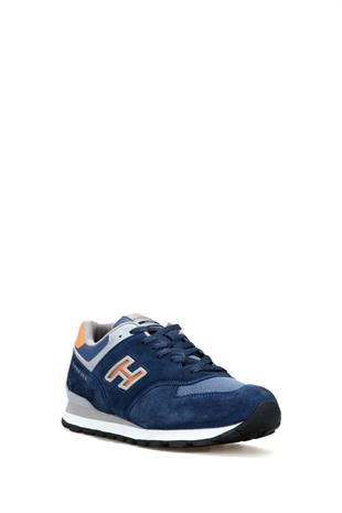 Hammerjack 102 19253-M Koyu İndigo-Turuncu Erkek Spor Ayakkabı