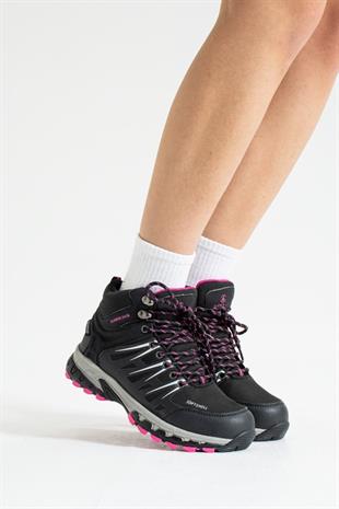 HammerJack 102 19900-G Siyah/Fuşya Kadın Outdoor Bot