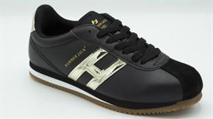 Hammerjack 102 20001-G Elexsus Siyah-Altın Kadın Spor Ayakkabı