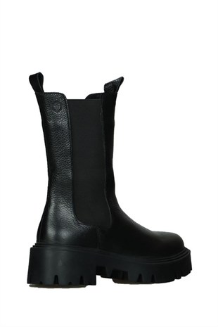 Hammerjack 455 2117-Z Lenka Z Siyah Flooter Kadın Bot