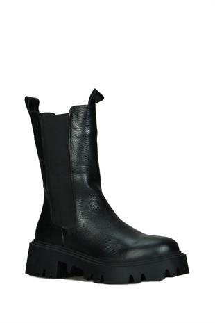 Hammerjack 455 2117-Z Lenka Z Siyah Flooter Kadın Bot