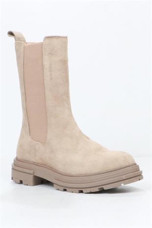 Hammerjack 455 2335-Z Tapera Taş Süet Kadın Bot