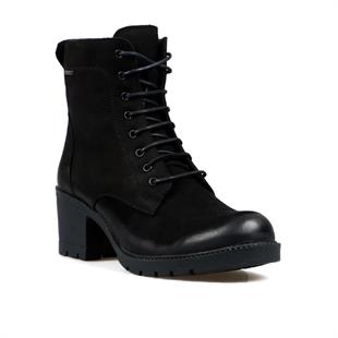 Hammerjack Granit 337 2615-N-Z Siyah Nubuk Kadın Bot