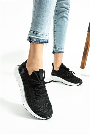 Hammerjack Mandy G 599-540-G Siyah Kadın Spor Ayakkabı