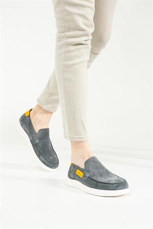 Hammerjack Maykop 22020-M Meet Gri Süet Erkek Ayakkabı