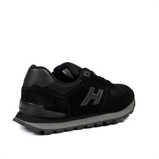 HammerJack Peru 102 19250-G Siyah-Gri Kadın Spor Ayakkıbı