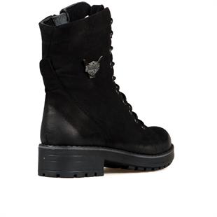 Hammerjack Sancıa 337 72454-Z  Siyah Nubuk Kadın Bot