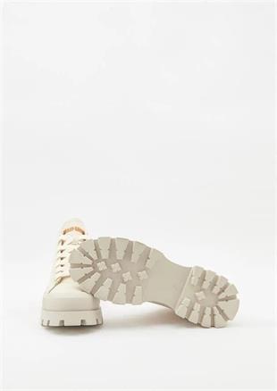 Harley Davidson 021Z100593 4740 Modesto Bej Kadın Sneaker