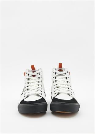 Harley Davidson 023M100351 Portland White Deri/Tekstil Erkek Sneaker
