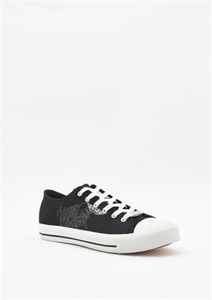Harley Davidson 023M100354 Pomona Black Erkek Sneaker