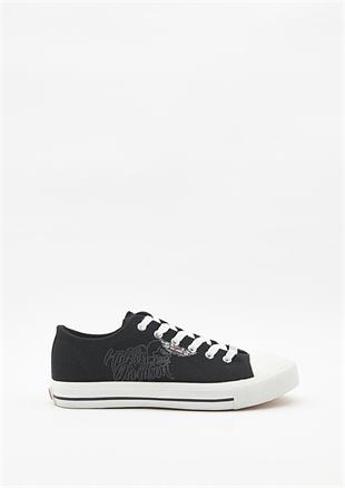 Harley Davidson 023M100354 Pomona Black Erkek Sneaker
