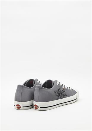 Harley Davidson 023M100354 Pomona Grey Erkek Sneaker