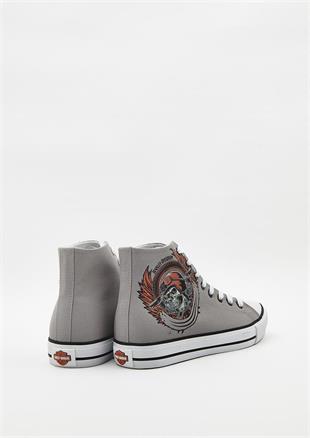 Harley Davidson 023M100358 Pittsburgh Grey Erkek Sneaker