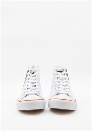 Harley Davidson 023M100358 Pittsburgh White Erkek Sneaker