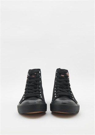 Harley Davidson 023M100359 Phoenix Black Erkek Sneaker