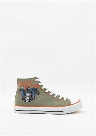 Harley Davidson 023M100359 Phoenix Khaki Erkek Sneaker