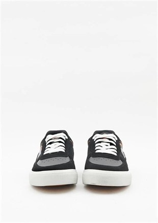 Harley Davidson 023M100380 Orlando Black Tekstil/Deri Erkek Sneaker