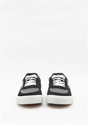 Harley Davidson 023M100380 Orlando Black Tekstil/Deri Erkek Sneaker
