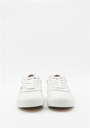 Harley Davidson 023M100380 Orlando White/Tekstil Deri Erkek Sneaker