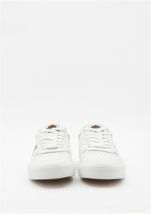 Harley Davidson 023M100380 Orlando White/Tekstil Deri Erkek Sneaker