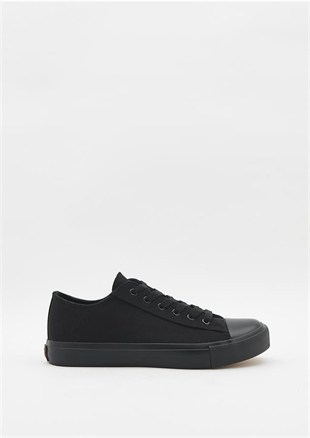 Harley Davidson 023M100381 Ontario Black-Black/Tekstil Erkek Sneaker