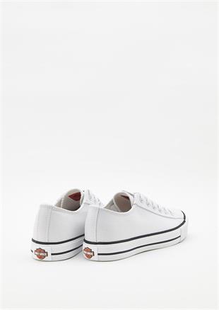 Harley Davidson 023M100381 Ontario White Erkek Sneaker