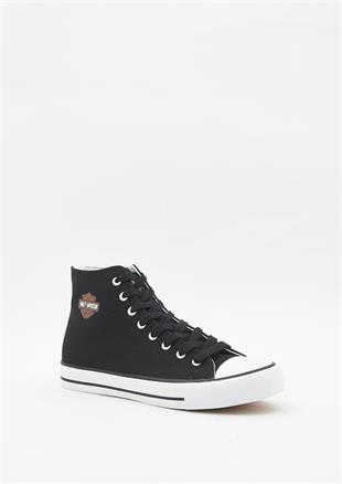 Harley Davidson 023Z100162 Black Kadın Sneaker