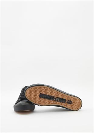 Harley Davidson 023Z100163 Ontario Black/Black Tekstil Kadın Sneaker