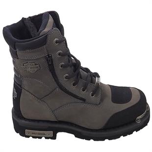 Harley Davidson 025G100321 Riddick Grey Nubuk Kadın Bot