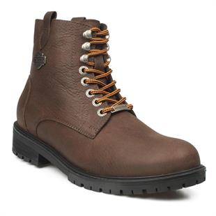 Harley Davidson 025M100536 Adam Yt Brown Baskılı Nubuk Erkek Bot
