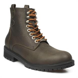 Harley Davidson 025M100536 Adam Yt Olive Baskılı Nubuk  Erkek Bot