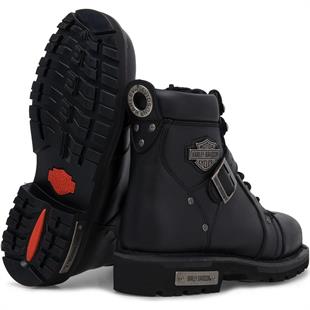 Harley Davidson 025M100626 Brake Buckle Black Nubuk Erkek Bot