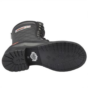 Harley Davidson 025Z100217 Rose Black Yağlı Deri Kadın Bot
