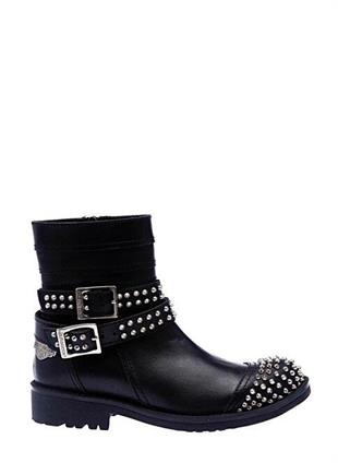 Harley Davidson 509-18 Black Kadın Deri Bot