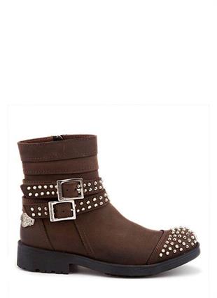 Harley Davidson 509-18 Dark Brown Nubuk Kadın Bot