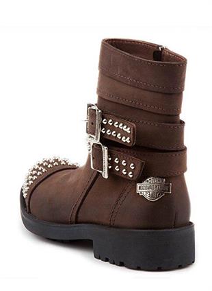 Harley Davidson 509-18 Dark Brown Nubuk Kadın Bot