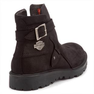 Harley Davidson 511-18 Black Nubuk Erkek Bot