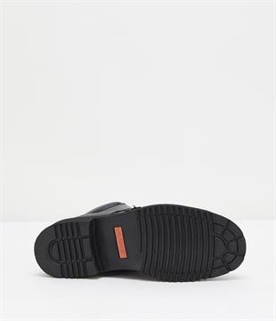 Harley Davidson 556 Mid Black Deri Erkek Bot