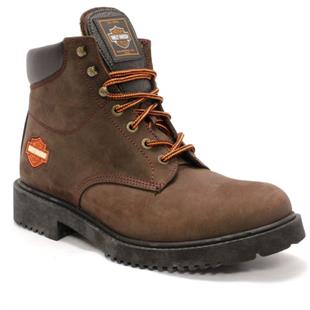 Harley Davidson 556 Mid Dark Brown Nubuk Erkek Bot