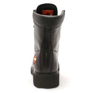Harley Davidson 558 Steel Toe Hi Black Deri Erkek Bot