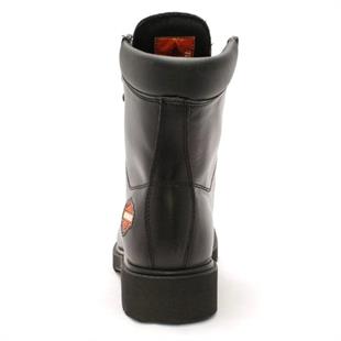 Harley Davidson 558 Steel Toe Hi Black Deri Erkek Bot