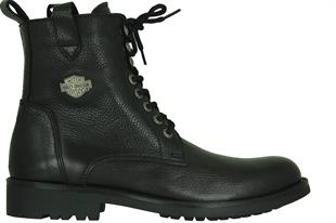 Harley Davidson Adam 509-11 Black Deri Erkek Bot