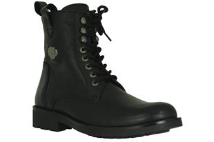 Harley Davidson Adam 509-11 Black Deri Erkek Bot
