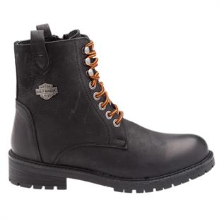Harley Davidson Adam YT Black Deri Erkek Bot